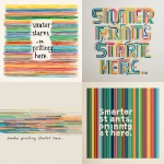 **A colorful writing, made of lines of color, the background is white, the text reads ‘Smarter printing starts here.’** - <@1021873451121791090> (fast)
-# Create, explore, and organize on [midjourney.com](<https://midjourney.com/imagine?from_discord=1>)