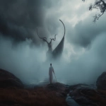 **Intriguing and enigmatic cinematic atmosphere, clear image, surrealism, the pearl savage, hdr, highly detailed, style raw --p zhav629 --chaos 10 --exp 10 --s 5 --ar 3:2 --v 7.0** - Image #2 <@1008993788670263326>