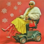 **snowflake macrophotography elderly motorized wheelchair and disability accessible fashion design sketch --p o4l8lp8** - Image #1 <@948741381743083580>