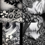 **Amsterdam is overgrown with flowers, bicycles consumed by blooms --sref <https://s.mj.run/0rcTwewJpkk>** - <@1122819730328277073> (fast)