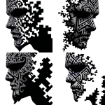 **<https://s.mj.run/muvD1PHyAaI> the half profile mask of an early memory --sref 4240880785 2348464004 --v 7.0 --raw** - Variations (Strong) by <@1071135204846096475> (relaxed)