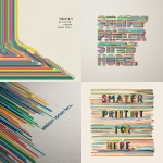 **A colorful writing, made of lines of color, the background is white, the text reads ‘Smarter printing starts here.’ --v 7.0** - <@1021873451121791090> (fast)