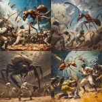 **giant ants attacking a group of baseball players --v 6.0** - <@479085577564848129> (fast)
-# Create, explore, and organize on [midjourney.com](<https://midjourney.com/imagine?from_discord=1>)