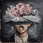 **fumarole eerie painting with a color scheme of monochromatic black and white with a pop of Color. The painting uses cross-hatching and palette knife techniques, inspired by analog horror, grunge Polaroids, ukiyo-e and retro Japanese horror. The mood is mysterious and unsettling --p jd7xn9k** - Image #2 <@948741381743083580>