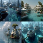 **floating ocean colony for native human, inspired by mangroove structure, high tech and futuristic --ar 16:9** - <@959777835499798548> (fast)
-# Create, explore, and organize on [midjourney.com](<https://midjourney.com/imagine?from_discord=1>)