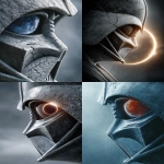 **Darth Vader poster, closeup on his partially cracked helmet, lunar eclipse on the background, ultra realistic 3D illustration --ar 3:4 --v 7.0 --s 700 --c 15** - <@1071437900610293863> (fast)
-# Create, explore, and organize on [midjourney.com](<https://midjourney.com/imagine?from_discord=1>)
