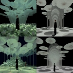 **2025-06-24 black and white shot of art nouveau parasol structure of a hirsute French King surrounded by parasol flowers in Vietnamese Palace under dramatic sunlight and shadows --ar 8:5 --sref 2648977746 <https://s.mj.run/BA7NM5wfJVQ> <https://s.mj.run/l0f97kDXuvk> --profile it8ont7 --stylize 333** - <@1121310536559243315> (relaxed)
-# Create, explore, and organize on [midjourney.com](<https://midjourney.com/imagine?from_discord=1>)