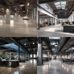 **real life render of an open office floor of a warehouse. Must look like new, with artificial lighting and steel columns** - <@1115323803438944416> (fast)
-# Create, explore, and organize on [midjourney.com](<https://midjourney.com/imagine?from_discord=1>)