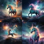 **a unicorn on a distant planet, floating in outer space, surrounded by stars, inspired by continental drift, mystical fantasy atmosphere --v 5.2** - <@1027927772519211120> (relaxed)
-# Create, explore, and organize on [midjourney.com](<https://midjourney.com/imagine?from_discord=1>)