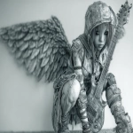 **There are Monsters and there are Angel Manneqins, in the style of Voice of the Beehive music video, with slight motion blur --ar 99:70 --s 250 --c 25 --iw 3 --raw --q 4 --p jh81ly1 4x7uqag** - Image #4 <@1059634795207991457>