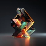**abstract 3d shapes Glowing --v 7.0** - Image #2 <@698304093076193312>