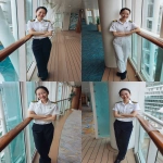 **iPhone photo of a woman in a cruise ship crew uniform, 25 years old, beautiful, full-length --ar 3:4 --s 50 --raw --v 7.0** - Variations (Strong) by <@1264344222698307735> (fast, stealth)