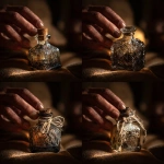**the bottle needs to be black glass, and only show a shadow of the masculine hands --v 7.0** - Variations (Region) by <@1137240197814288404> (relaxed)