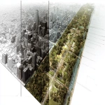 **split-screen comparison showing different land use options, park space versus building versus natural conservation area, site planning visualization --ar 4:3** - Image #4 <@794327127260266516>