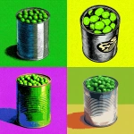 **can of peas in a pop art style, similar to Andy Warhol. No text or logos** - <@852930167982784553> (fast)
-# Create, explore, and organize on [midjourney.com](<https://midjourney.com/imagine?from_discord=1>)