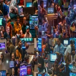 **Photorealistic scene of diverse group of fantasy football fans in a modern living room, men and women with laptops and phones, animated expressions as they bid against each other for NFL players, digital screens showing player stats and auction numbers rising, tense but fun atmosphere, vibrant lighting, high detail, cinematic realism, sharp focus --ar 16:9 --v 6.0 --tile --no distorted faces, no extra limbs --raw** - <@189571367702757377> (fast)