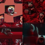 **Smile_Dog.exe, Red Husky, horror, crawling out of a 70 inch Samsung TV, laughing --tile --s 50 --v 7.0 --p q81qdjk** - <@419259031794876417> (fast)
-# Create, explore, and organize on [midjourney.com](<https://midjourney.com/imagine?from_discord=1>)