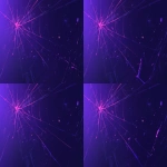 **minimal flat illustration, faint glowing purple spiderweb barely visible in the blackness, shadowy black spider crawling in the corner, eerie and mysterious vibe, mostly black with slight purple glow, clean minimal composition, loop animation friendly --niji 6 --ar 16:9** - Variations (Region) by <@257221362568003584> (relaxed)
