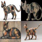**josé clemente orozco style Tortie cat, full body --ar 8:5** - <@409716268476923920> (fast)
-# Create, explore, and organize on [midjourney.com](<https://midjourney.com/imagine?from_discord=1>)