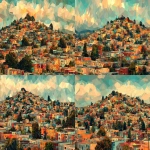 **a Bernal hill San Francisco in the style of theo van doesburg --ar 16:9** - Variations (Strong) by <@1061324437334544496> (fast)