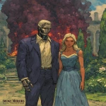 **"Smoke and Mirrors" , romance robot novel cover art, --s 700 --ar 17:22 --v 7.0 --p iqtonjl** - Image #3 <@454052210859573268>