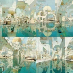 **holographic illusion Ecumenopolis --s 750 --v 7.0 --p neacoby** - Variations (Strong) by <@997245562065789039> (relaxed)