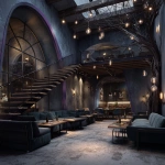 **<https://s.mj.run/YbHTPKe80C8> industrial style** - Image #4 <@450898678975168513>