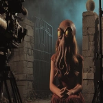 **<https://s.mj.run/8pQtVNsIJ6E> starlett Lauren Bessie giving an interview in a tenebrous movieset --ar 7:5 --v 7.0 --raw** - Image #4 <@1071135204846096475>