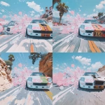 **All I wanna do is zoom-a-zoom-zoom-zoom. Boom boom --sref 6035664444 --sw 1000 --s 1000** - Zoom Out by <@911637101290877029> (fast)