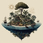 **The Island Where Spices Grow, symbol design --v 7.0** - Upscaled by <@1022758621601345568> (fast)