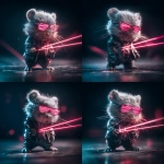 **DESTROY THEM WITH LASERS! --no cosmography --p puov6we --v 7.0** - Variations (Subtle) by <@834468597551333468> (relaxed)
