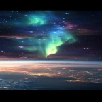 **A realistic view of Earth from space, with vibrant and mesmerizing auroras glowing in shades of green, purple, and pink, swirling above the polar regions, illuminated clouds and atmospheric layers glowing faintly from the sunlight, detailed textures of Earth's surface showing continents, oceans, and ice caps, a star-filled cosmic background with distant galaxies, ultra-realistic, high-resolution, awe-inspiring, and scientifically accurate style --ar 1:5 --p aec164t --v 6.1** - Upscaled (Subtle) by <@1223941871848525834> (fast)
-# Create, explore, and organize on [midjourney.com](<https://midjourney.com/imagine?from_discord=1>)