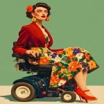 **graffiti motorized wheelchair and disability accessible fashion design sketch --ar 3:4 --p o4l8lp8** - Image #2 <@948741381743083580>