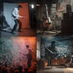 **Create a high-quality ultra-realistic photo background which is colour graded of a 1950s gene vincent rock and roll concert. Have a large tv / screen on the right hand side near the edge of the picture which you can see the whole screen** - <@1168106068602261574> (fast)