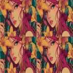**An illustration with intense tones of a spring's goddess in 3/4 view holding a butterfly in her hand and wearing a lily in her hair, in colorfull and anime style. --v 7.0 --ar 16:9** - Variations (Region) by <@1068240844349509652> (fast)
-# Create, explore, and organize on [midjourney.com](<https://midjourney.com/imagine?from_discord=1>)