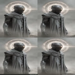 **the new marvel supervillain "The Monochronolith", cinematic, realistic --no text, logo, header --ar 9:16 --v 7.0** - Variations (Region) by <@391048027051261958> (relaxed)