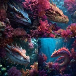 **fantasy realistic a Coral dragon hiding in a Coral Reef --v 7.0 --raw** - <@289471203620421643> (relaxed)
