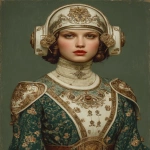 **Star Wars reimagined in the style of belle epoque --v 7.0 --ar 3:4 --s 250 --exp 30 --c 25** - Image #3 <@419578677106311168>