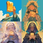 **the worship of the holy utopian toast --niji 6 --s 250** - <@1071135204846096475> (fast)