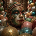 **Green emeralds kathakali smoke and mirrors bathhouse. Glitter glitter balloon balloons balloons --s 250 --v 7.0** - Image #4 <@974789918188535848>