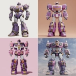 **power ranger megazord lavender full body --v 7.0** - <@281826490209796096> (relaxed)