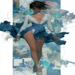 **snowflake macrophotography clearly shows a miniature of a bending female model in a fashion design sketch, photography, full body, professional set --sref <https://s.mj.run/Yq4q6PxdsPA> --p 7o5y595 --c 35 --ar 9:16 --v 7.0** - Image #1 <@639231094968942592>