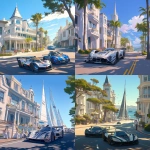 **brigantine race car ships driving in the streets of Bel-Air --s 250 --niji 6** - Remix (Strong) by <@974789918188535848> (fast, stealth)