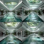**empty shopping mall, large fountain in atrium, frutiger aero y2k vibe, plants, bases on <https://s.mj.run/NTuHn8J-0UM>** - Variations (Strong) by <@1103799258295050333> (fast, stealth)