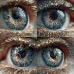 **eye pupils with sparkling stars and distant galaxies. --s 350** - Remix (Strong) by <@637210872544100352> (fast)