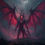 **Vampiric fusion of a bat and a dragon --oref <https://s.mj.run/2Bt_twkp_0Y> --ar 3:2 --exp 50 --v 7.0** - Image #2 <@106534493057220608>