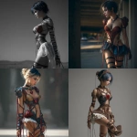 **<https://s.mj.run/SmdTqbNaa3w> she is walking on gladiator heels** - <@450898678975168513> (fast)