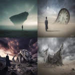 **Intriguing and enigmatic cinematic atmosphere, clear image, surrealism, a nomad of the time streams, hdr, highly detailed, style raw --p zhav629 --chaos 10 --exp 10 --s 5 --ar 3:2 --v 7.0** - <@1008993788670263326> (fast)