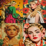 **Rapunzel fairytale told in kaleidochromic tones --ar 4:5 --p o4l8lp8 djcuvnt ht8lvr3** - <@948741381743083580> (relaxed)
-# Create, explore, and organize on [midjourney.com](<https://midjourney.com/imagine?from_discord=1>)