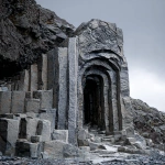 **<https://s.mj.run/F8Q31uSTKzs> weird fluvioglacial stone construction --ar 5:7 --v 7.0 --raw** - Image #1 <@1071135204846096475>